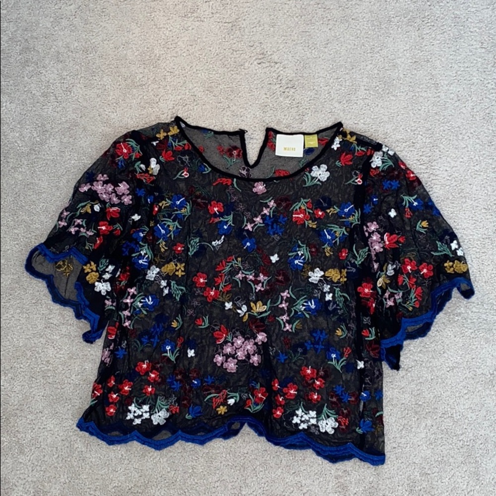 Maeve Mesh Top